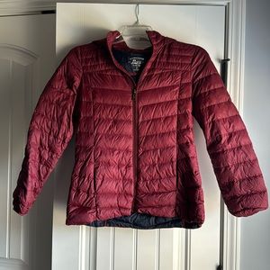 G. H. Bass Packable Hooded Puffer Down Jacket